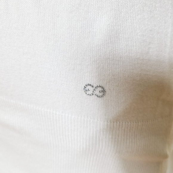 ESCADA SPORT WOMEN'S WHITE SLEEVELES TANK TOP - Picture 10 of 10